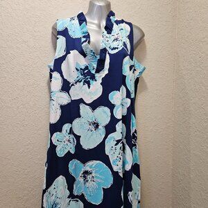 NWT Ana Clare Ruffle Neck Sheath Dress